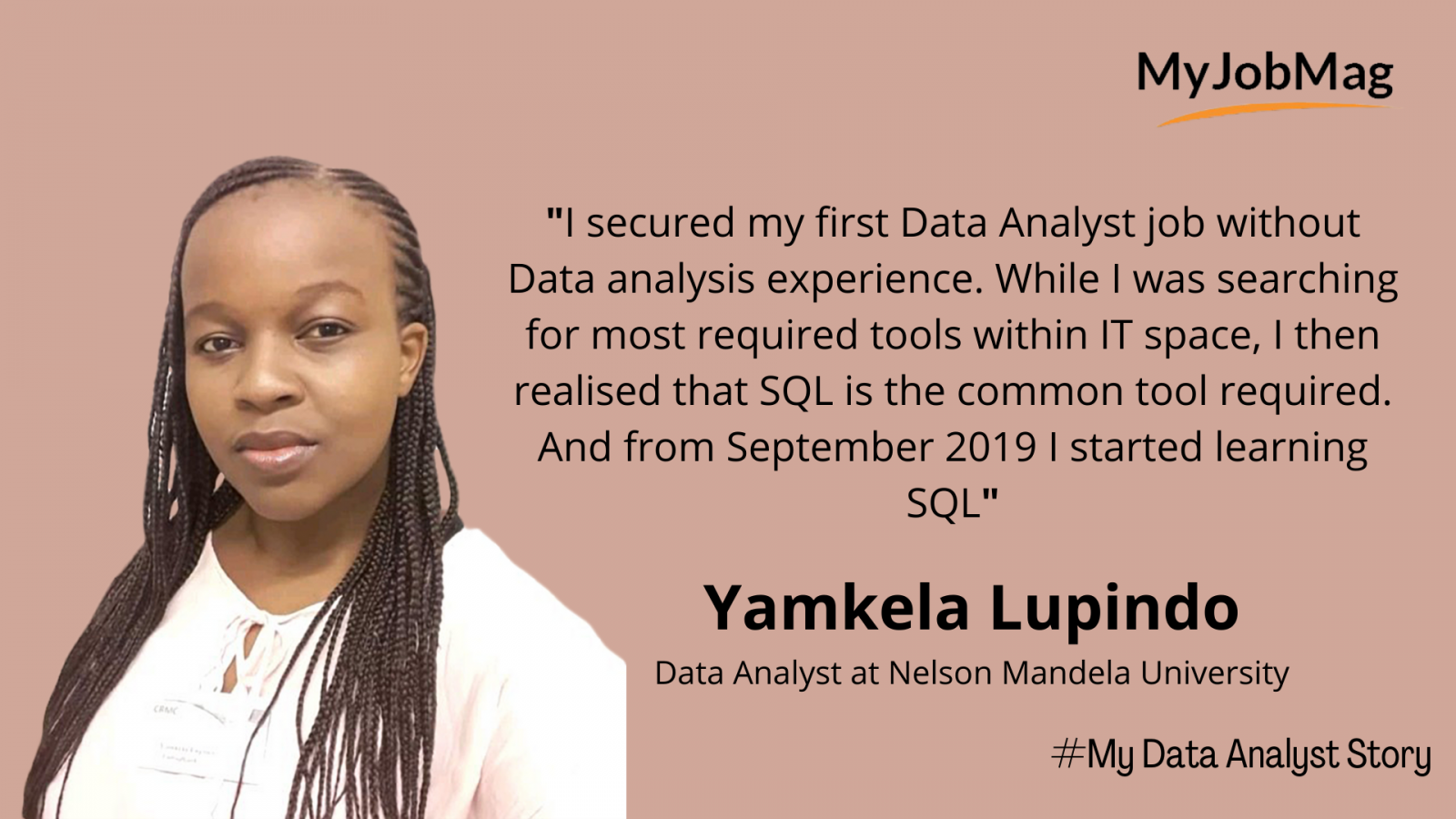 Yamkela Lupindo data analyst