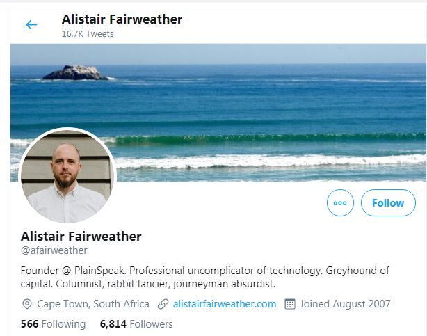 Alistair Fairweather