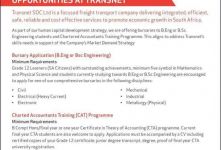 Transnet: CA Bursary / Scholarship Programme 2018