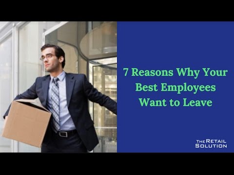 7 reasons why your best employees want to leave