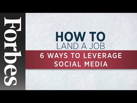 How To Land A Job Using Social Media | Forbes