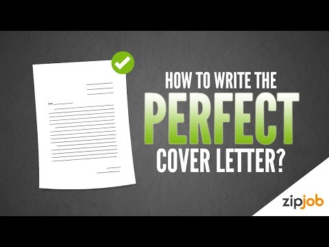 How to Write a Cover Letter